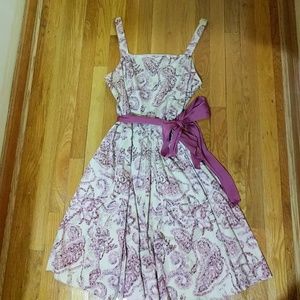 Beautiful dress with belt